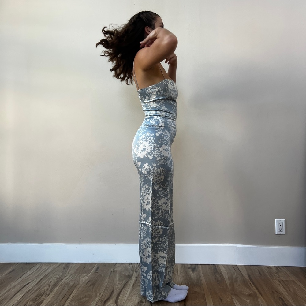 Reformation Frankie Silk Dress | Porcelain 🕸Silk🕸 🎉Original - Picture 3 of 15